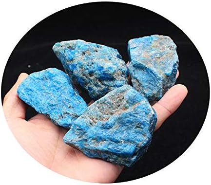 Blue Apatite Healing Crystal Rough Stones for Tumbling and Wire Wrapping