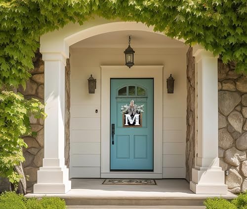 Last Name Year Round Front Door Wreath