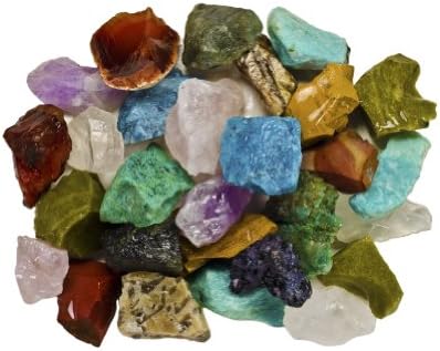 Fantasia 12 Pounds Bulk Rough Madagascar Stone Mix