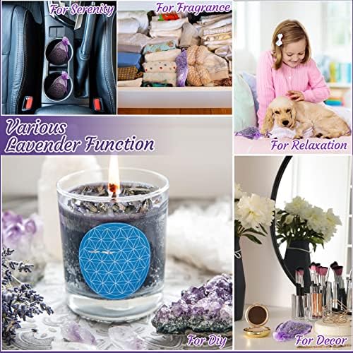Demissle 160 Pcs Lavender Sachets for Home Fragrance