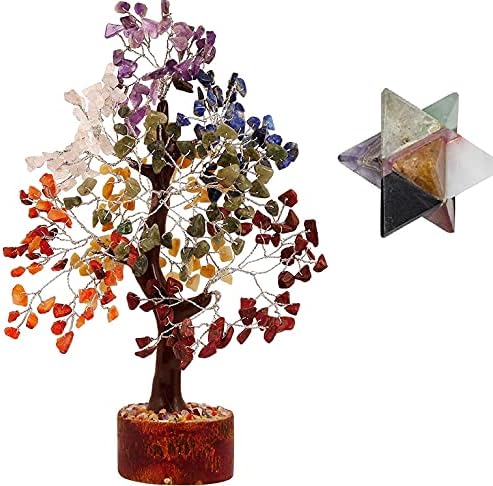 PYOR Seven Chakra Crystal Tree Healing Energy Generator
