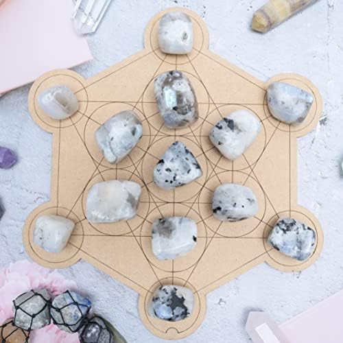 ZAICUS Tumbled Stones Set for Decor Feng Shui Jewelry