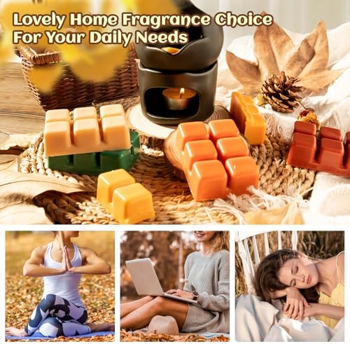 Snowsen Fall Wax Melts 8 Pack Soy Wax Cubes