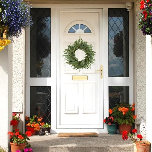 22 Inch Olive Wreath Front Door Decor
