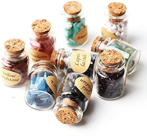 Natural Crystal Stones 18Pcs Set for Meditation and Healing