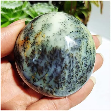 FIDEMM Natural Crystal Dendritic Opal Stones for Feng Shui