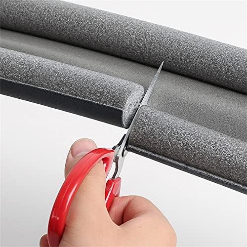 Oversized Foam Draft Stopper for Door Sealing 36 Inch Gray