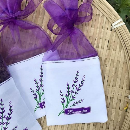 Soft Cotton Lavender Sachet Bags 2050100PCS