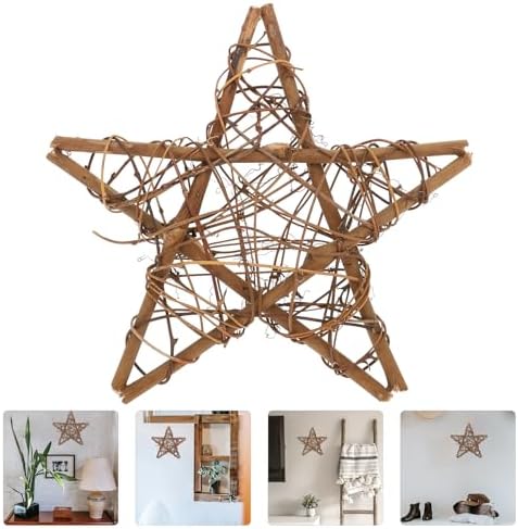 Artibetter Rattan Wreath Frame for DIY Crafts and Wall Decor