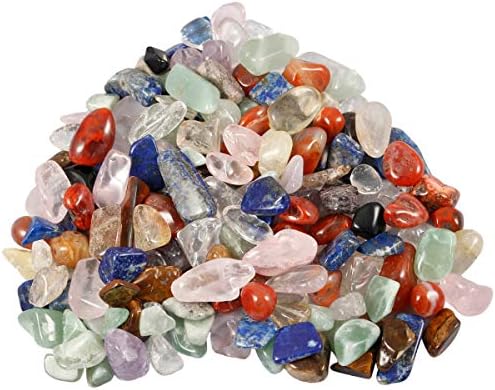 SUNYIK Assorted Crushed Stones for Decor and Healing