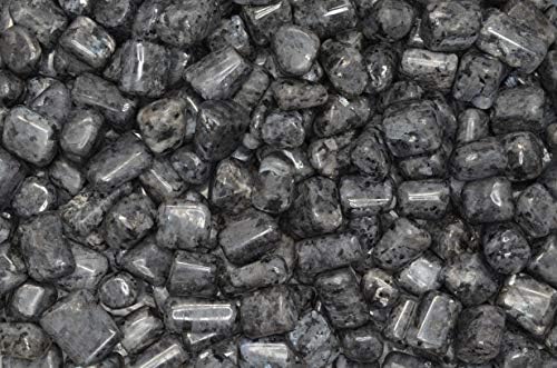 Fantasia 1 lb Hand Polished Larvikite Stones