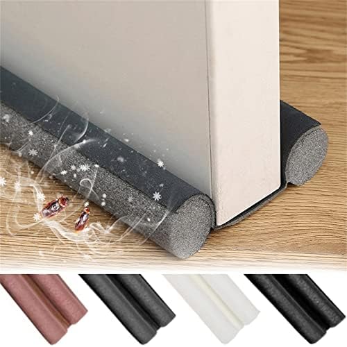 Oversized Foam Draft Stopper for Door Sealing 36 Inch Gray