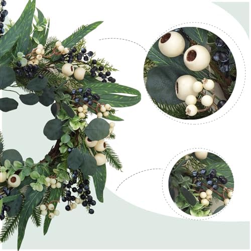 All Season Front Door Wreath 20 Inch - Farmhouse Decor