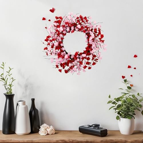 20 Inch Valentine Wreath for Front Door