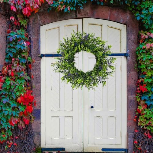 18 Inch Spring Wreath for Front Door Decor