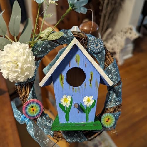 40 PCS Natural Grapevine Wreaths for DIY and Christmas Decor