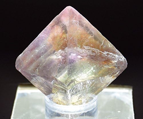 HQRP 125ct Natural Purple Orange Fluorite Rough Specimen
