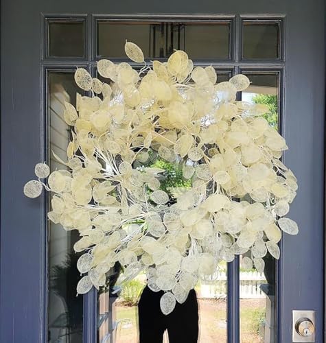22 to 24 Off White Wreath for Front Door