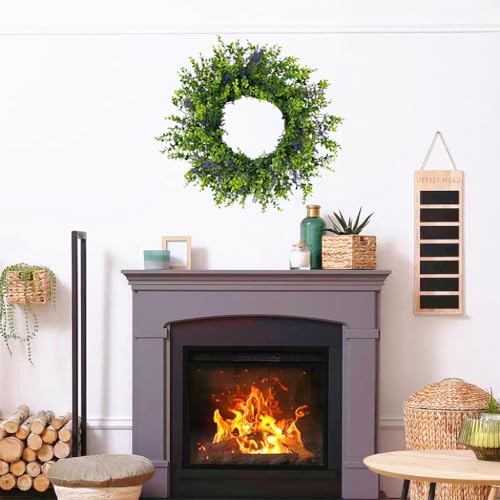 18 Inch Spring Wreath for Front Door Decor