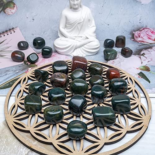 ZAICUS Tumbled Stones Set for Decor Feng Shui Jewelry