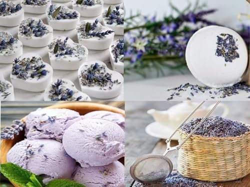 Natural Dried Lavender Buds 100g Bulk for Crafts and Fragrance
