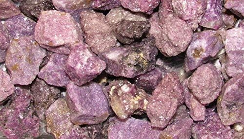 Zentron Crystal Lepidolite Stones in Velvet Bag