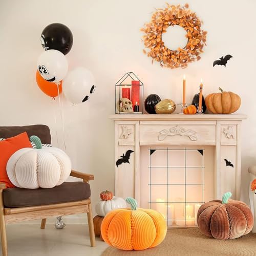 Fall Wreath for Front Door 22 Inch Autumn Decor with Eucalyptus Leaves