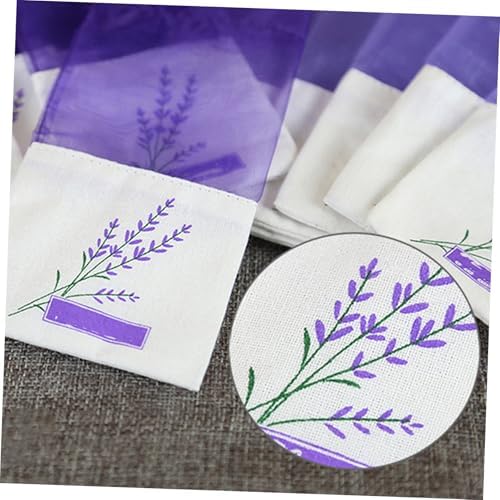 25 Pack Lavender Sachet Bags with Ribbons