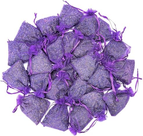 HELLORSO 10 Pack Lavender Sachet Bags for Drawers Closets