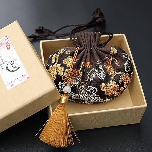 12cm Empty Hanfu Embroidered Sachet Bag for Home Decor