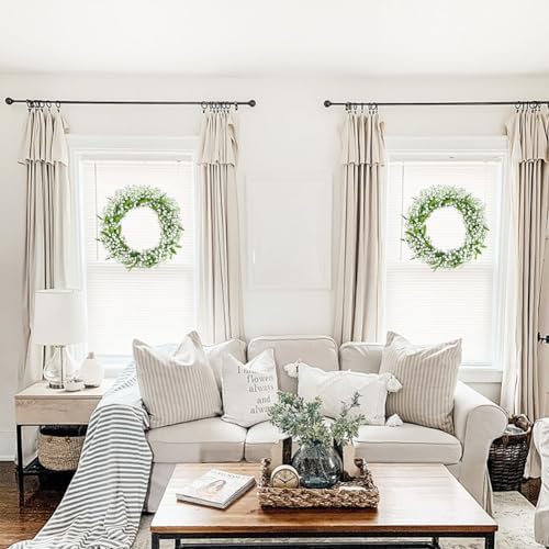 Briful Spring Wreath 16 Inch Artificial Lily of the Valley Decor