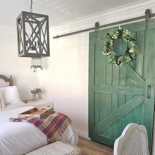 20 Inch Eucalyptus Wreath for Front Door Seasonal Decoration