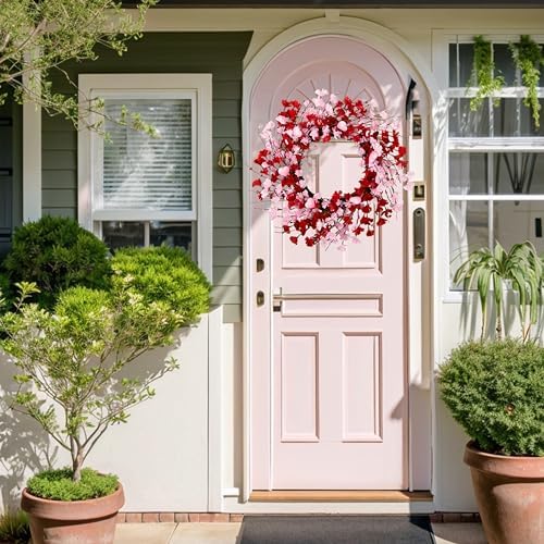 20 Inch Valentine Wreath for Front Door