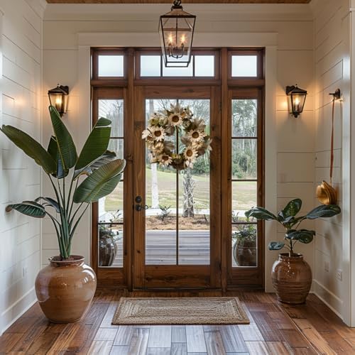 20-Inch Fall Wreath for Front Door and Wall