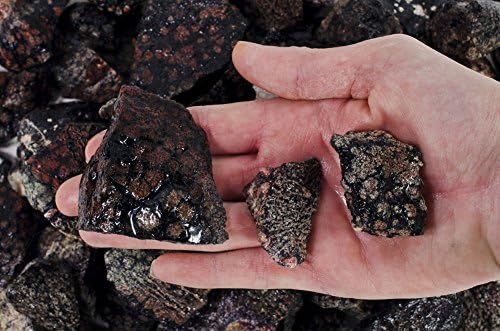 Fantasia Red Snowflake Obsidian Rough Stones 1 lb