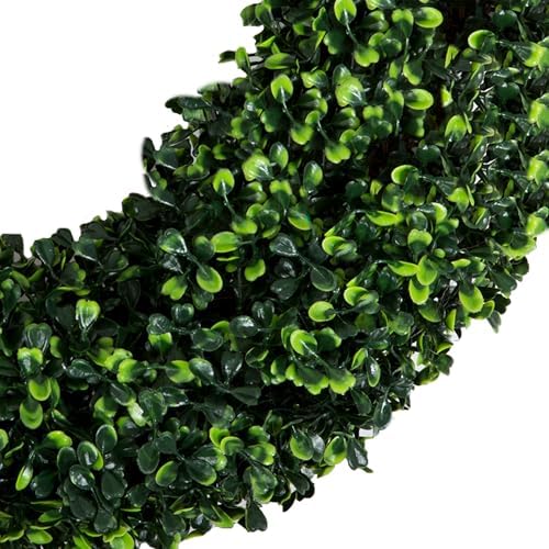 Boxwood Wreath 165 Inch UV Resistant All Season Decor