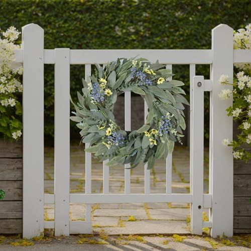26 Inches Large Eucalyptus Spring Wreath for Front Door