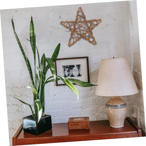 Artibetter Rattan Wreath Frame for DIY Crafts and Wall Decor