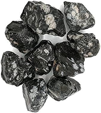 The Geode Mine Snowflake Obsidian 1 Pound Rough Stones