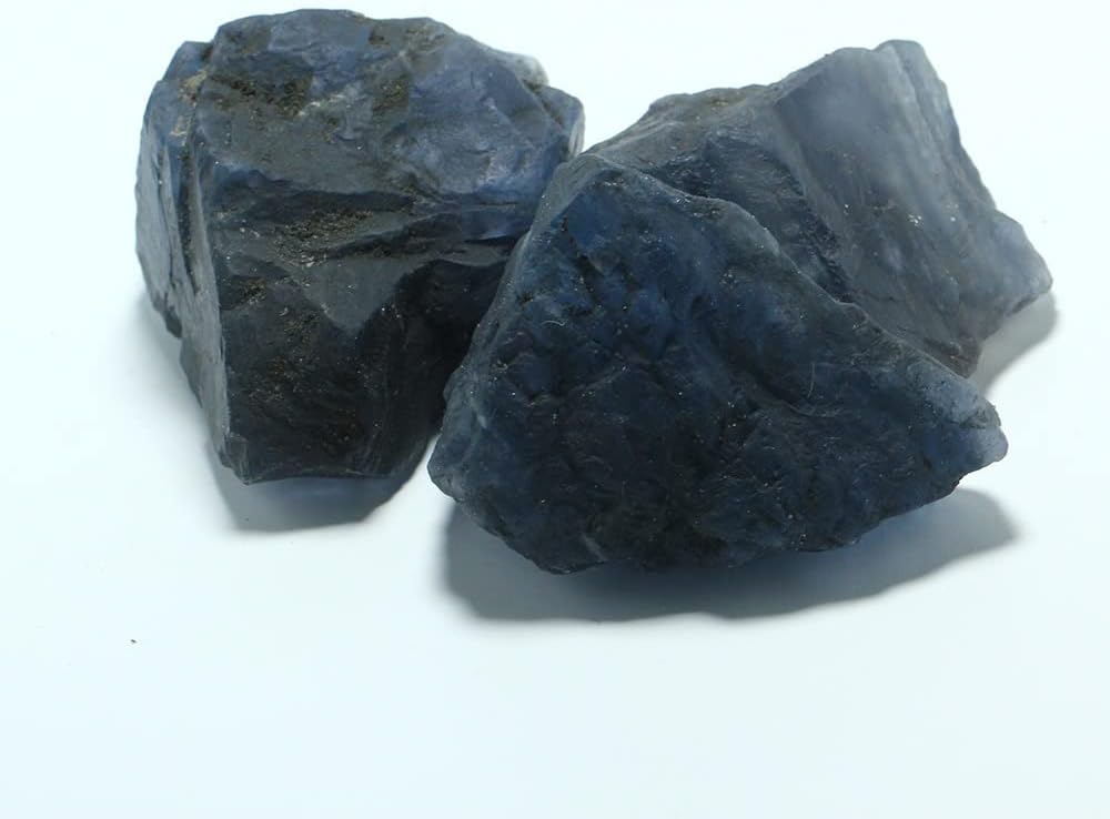 Blue Fluorite Rough Specimen Stone for Home Decor