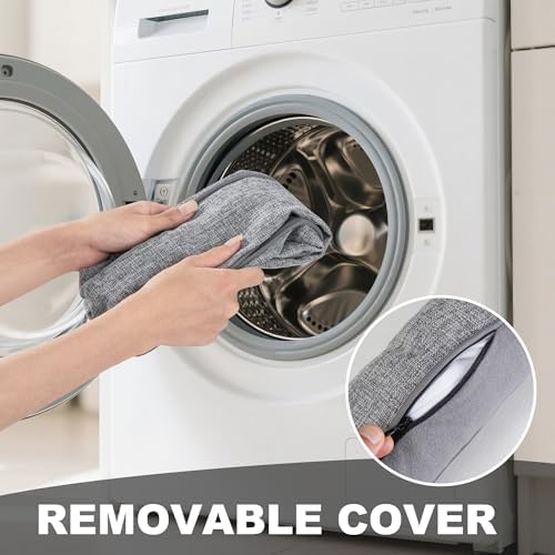 UUYUUY Door Draft Stopper 48 Grey All-Season Gap Filler