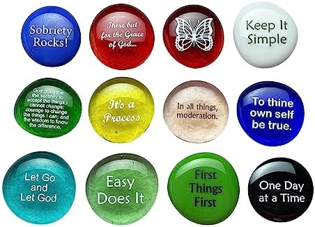 Lifeforce Glass Recovery Stones Variety Pack