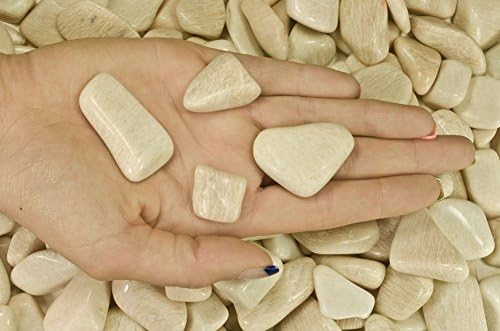 Fantasia Tumbled Feldspar A Grade Stones - 5 lbs 075 to 125 Inches