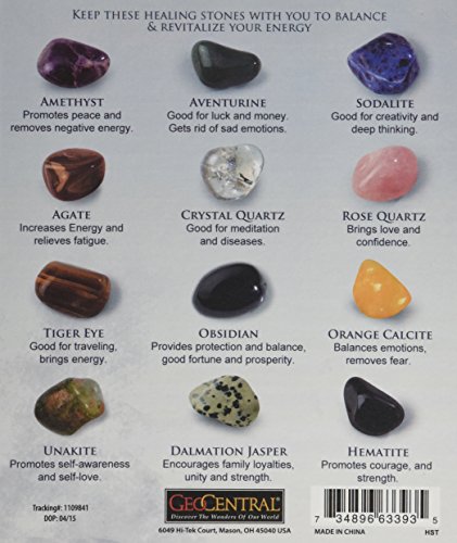 GeoCentral Healing Stones 1 EA