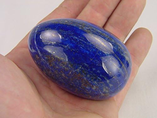 Natural Afghanistan Lapis Lazuli Egg With Stand