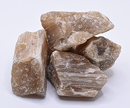 HQRP Orange Cats Eye Stilbite Rough Specimen Crystal Mineral for Carving