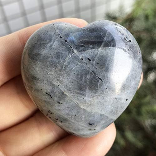 Polished Heart Stone Healing Crystal 15 Inch