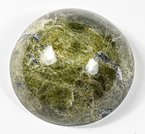 HQRP 75mm Vesuvianite Gemstone Bowl Natural Green