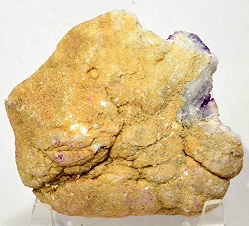 HQRP 31 Inch Dyed Lilac Quartz Geode Crystal Cluster Decor Specimen Morocco