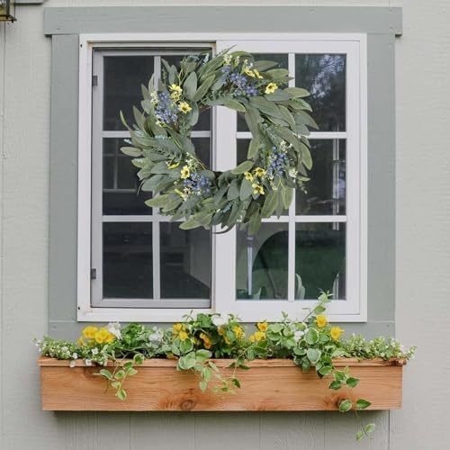 26 Inches Large Eucalyptus Spring Wreath for Front Door